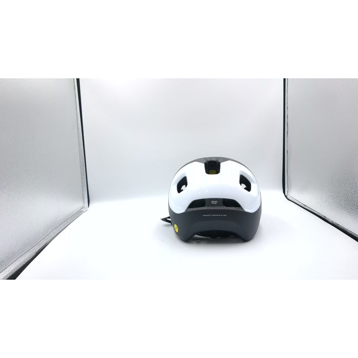 POC Axion Race MIPS Uranium Black Matt/Hydrogen White Medium (55-58cm) - Open Box - (Without Original Box)