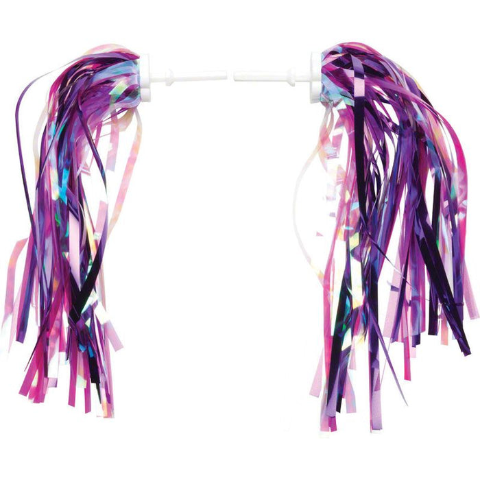 Dimension Kid's Bike Streamers: Pink/Purple~ Pair
