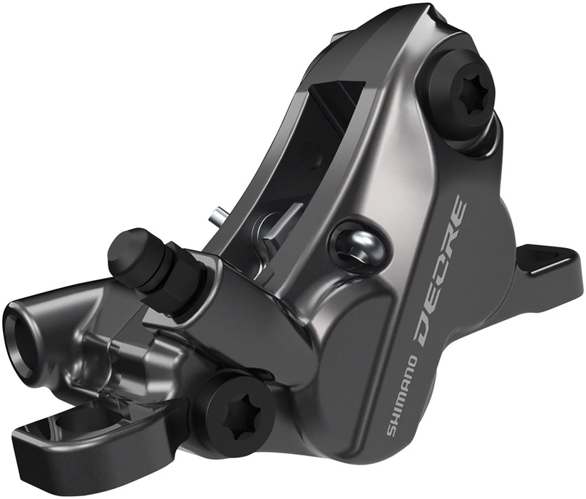 Shimano Deore BR-M6120 Disc Brake Caliper - Front or Rear Hydraulic Resin Pads Gray