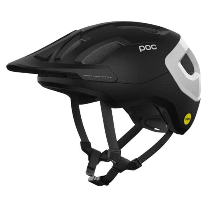 POC Axion Race MIPS Uranium Black Matt/Hydrogen White Medium (55-58cm) - Open Box - (Without Original Box)
