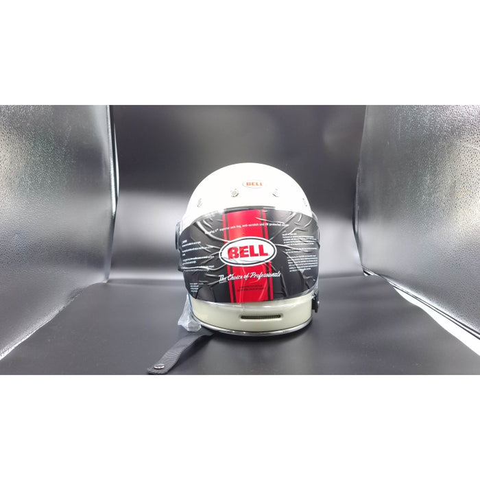 Bell Powersports Bullitt Speedway Gloss Vintage White/Blue Small - Open Box (Without Box)