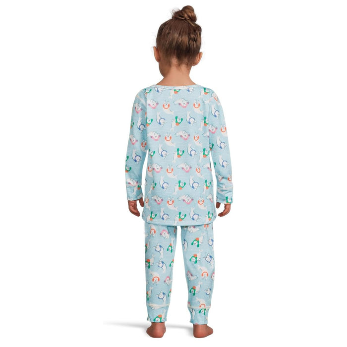 Hot Chillys Toddler Originals Print Set Snow Thermal Base Layers