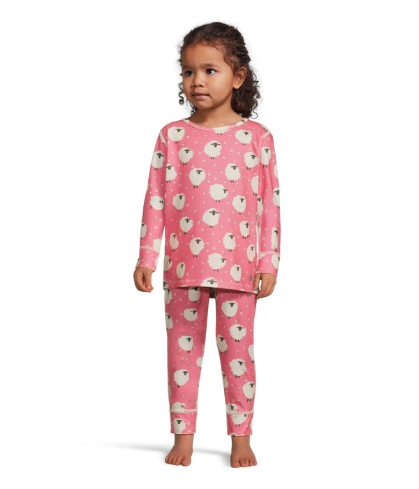 Hot Chillys Toddler Originals Print Set Snow Thermal Base Layers