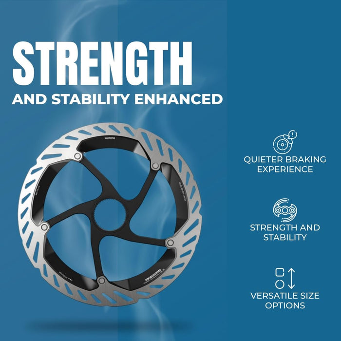 SHIMANO ROTOR FOR DISC BRAKE, RT-CL900, M180MM, W/LOCK RING (EXTERNAL SE Bicycle Brake Rotors