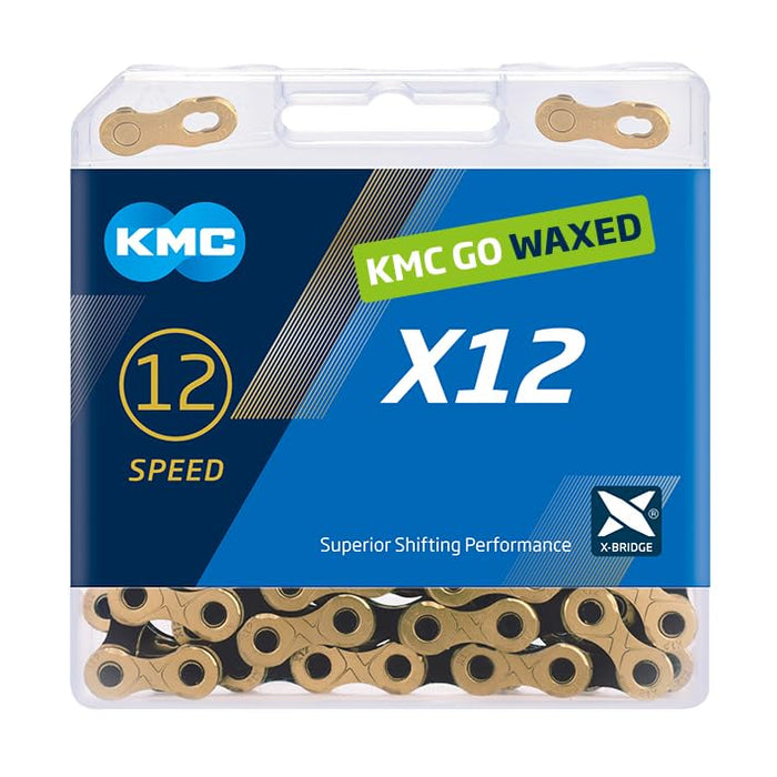 KMC X12 Waxed 12 Speed Bicycle Chains
