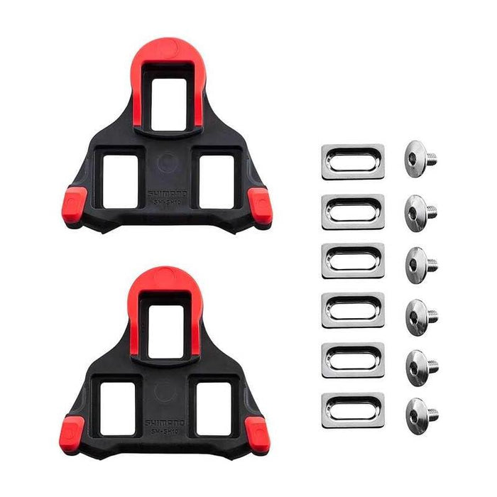 SHIMANO SM-SH10 SPD-SL 0 DEGREE FLOAT Bicycle Cleats
