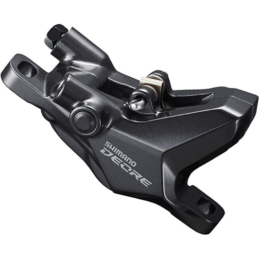 SHIMANO HYDRAULIC DISC BRAKE, BR-M6100, DEORE, FRONT OR REAR, W/O ADAPTER, W/G04S METAL PAD (W/O FIN)