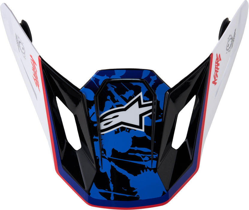 Alpinestars Sm7 Blaster Visors (2027) Motorcycle Helmet Replacements