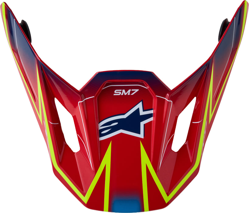Alpinestars Sm7 Cast Visor (2027) Motorcycle Helmet Replacements