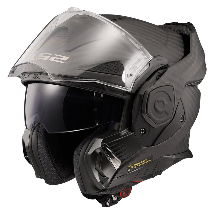 LS2 Advant X Carbon Motorcycle Helmets - Open Box - (Without Original Box)