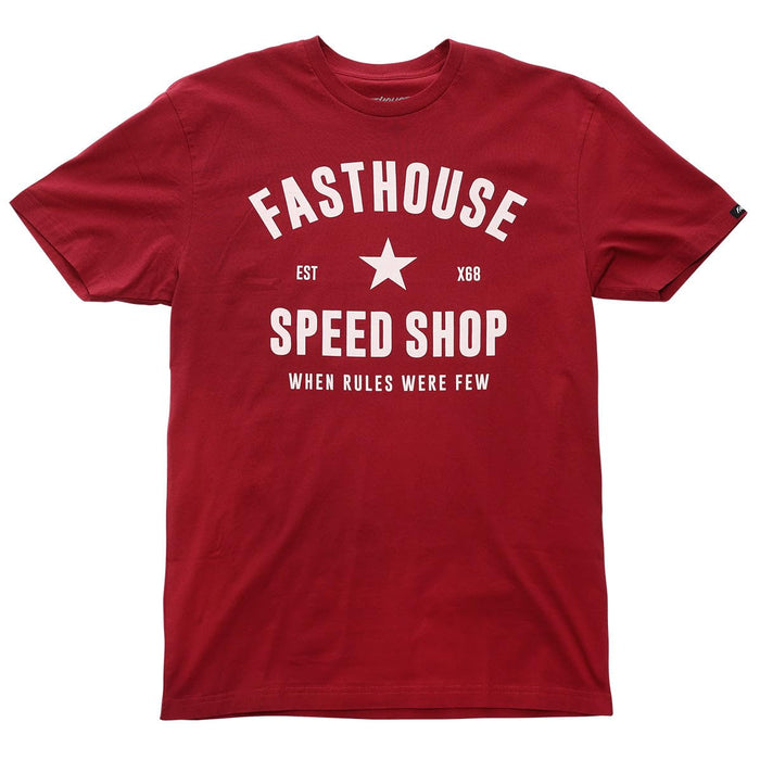 Fasthouse Paragon SS Tee Cardinal 2X-Large