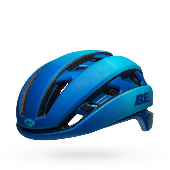 Bell Bike XR Spherical Bicycle Helmets Matte/Gloss Blues Large