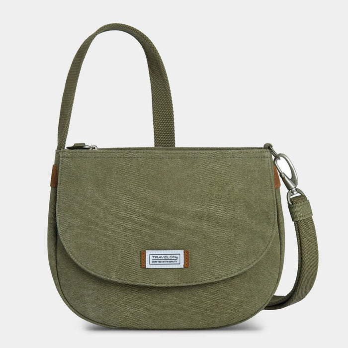 Travelon Anti-Theft Heritage Saddle Lifestyle Crossbody & Totes