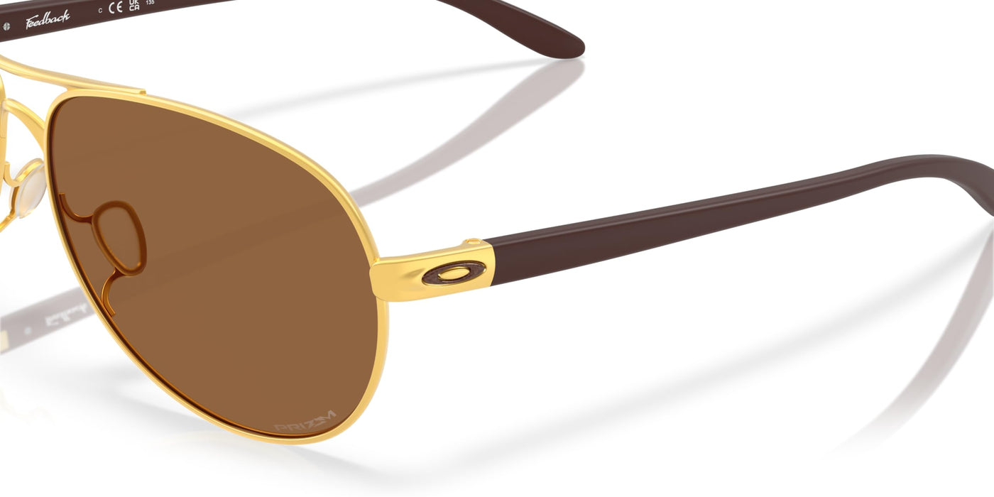 Oakley Feedback Satin Gold-Grenache/PRIZM Bronze