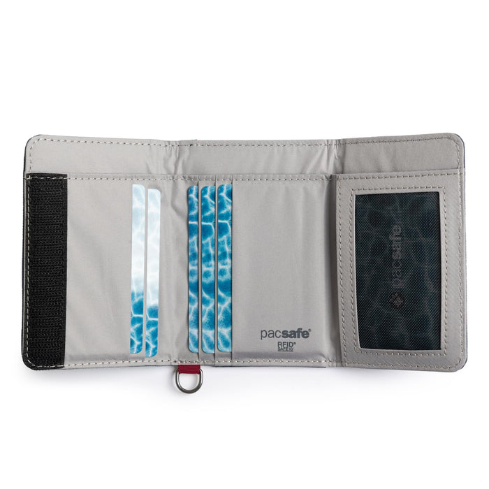 Pacsafe RFIDsafe Trifold Wallet Slate