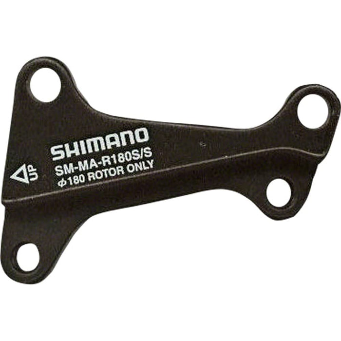 SHIMANO MOUNT ADAPTER FOR DISC BRAKE CALIPER, SM-MA-R180S/S, I.S. to I.S., 180mm, Rear