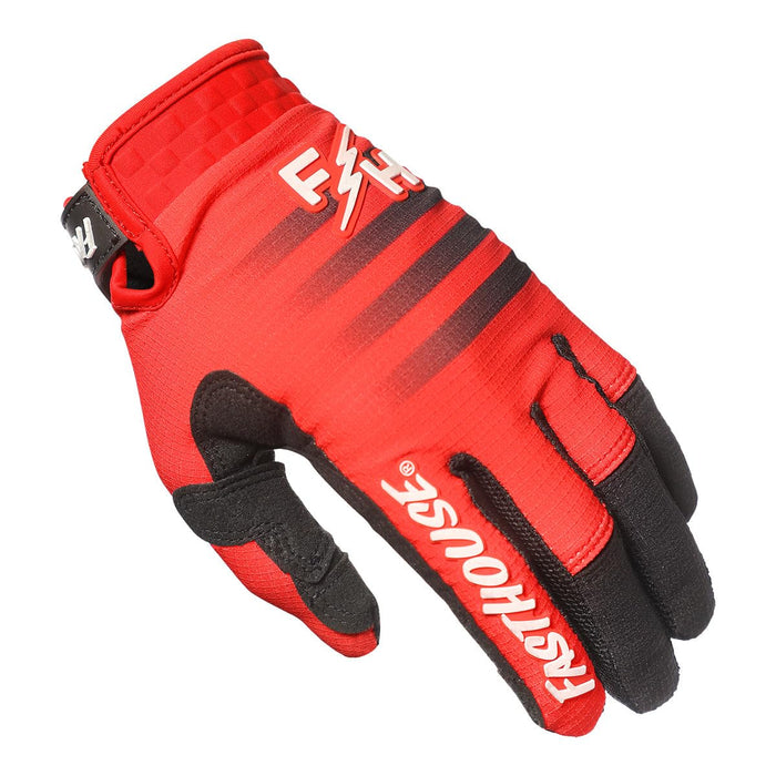 Fasthouse Elrod HyperSonic Glove Red  Medium