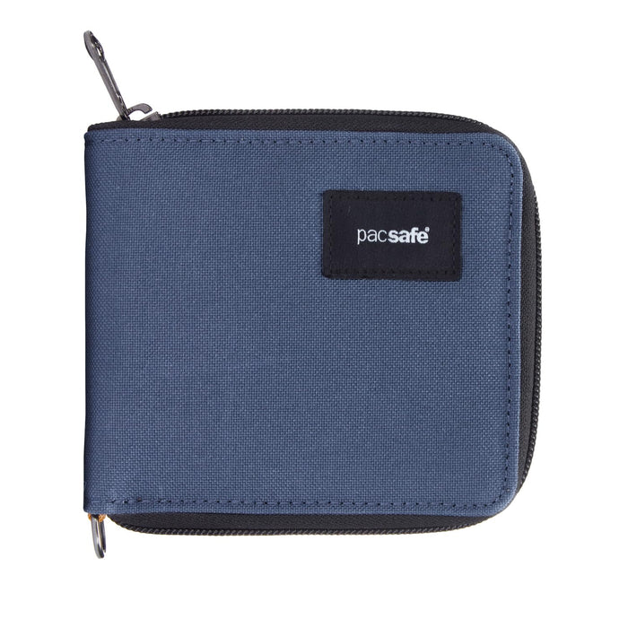 Pacsafe RFIDsafe Zip Around Wallet Coastal Blue