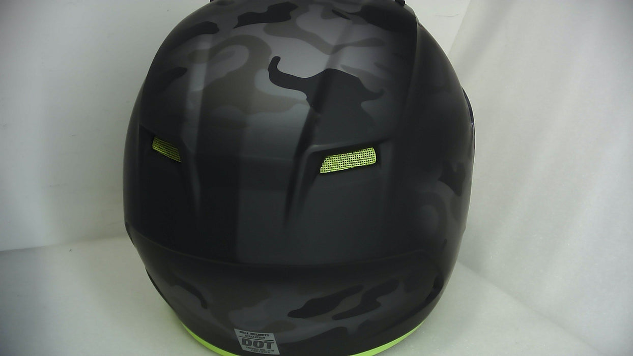 Bell Moto Qualifier Stealth Matte Hi-Viz/Camo Large - Open Box (Without Box)