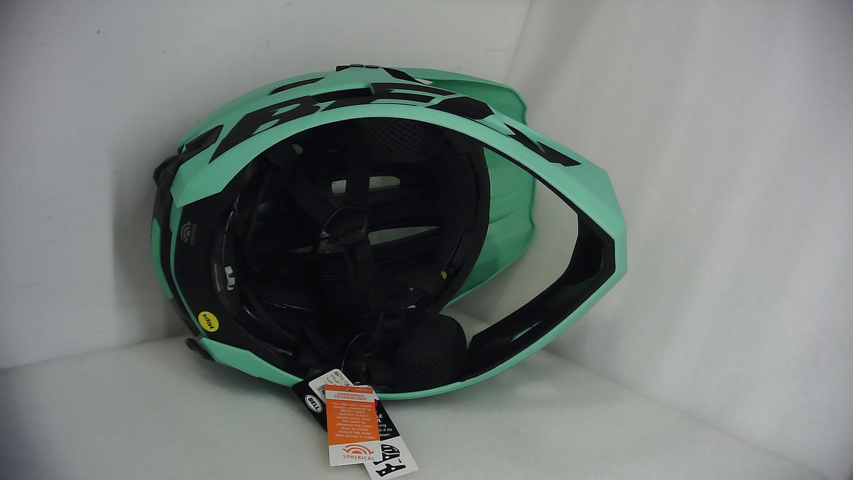 Bell Bike Super Air R Spherical Bicycle Helmets Matte Turquoise/Black Medium - Open Box (Without Box)