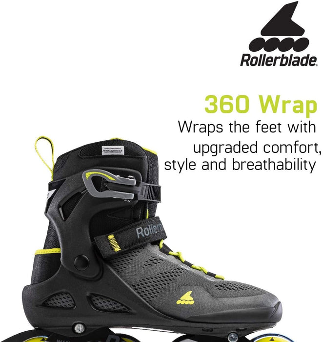 Rollerblade Macroblade 80 Black/Lime 10