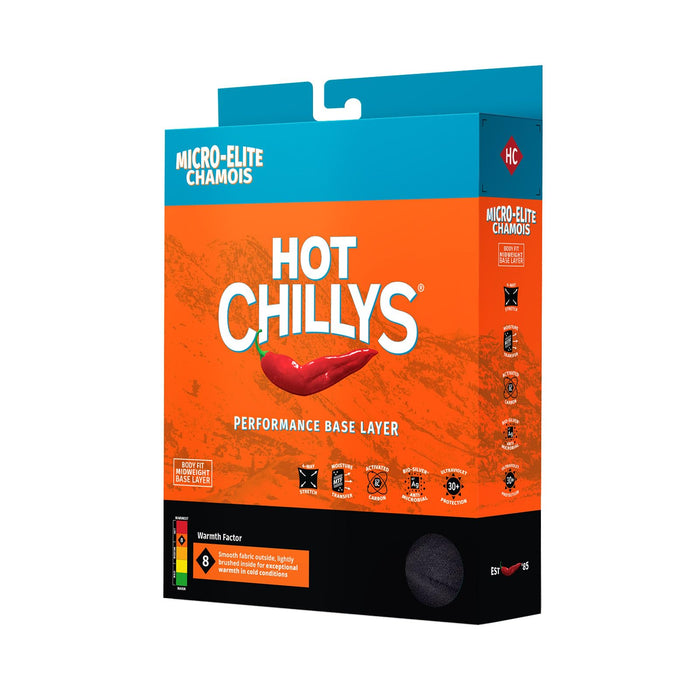 Hot Chillys Womicro-Elite Chamois Ankle Tight Womens Black Large