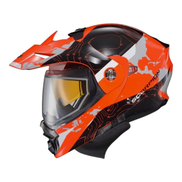 SCORPION EXO AT960 Topographic Electric Cold Weather Motorcycle Helmets