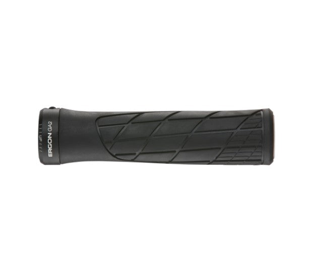 Ergon GA2 Grips - Lock-On Twistshift Single Black Bicycle Grips