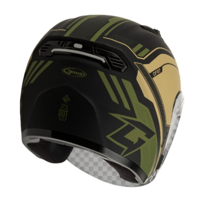 GMAX OF-87 Duke W/Led Light Motorcycle Helmets