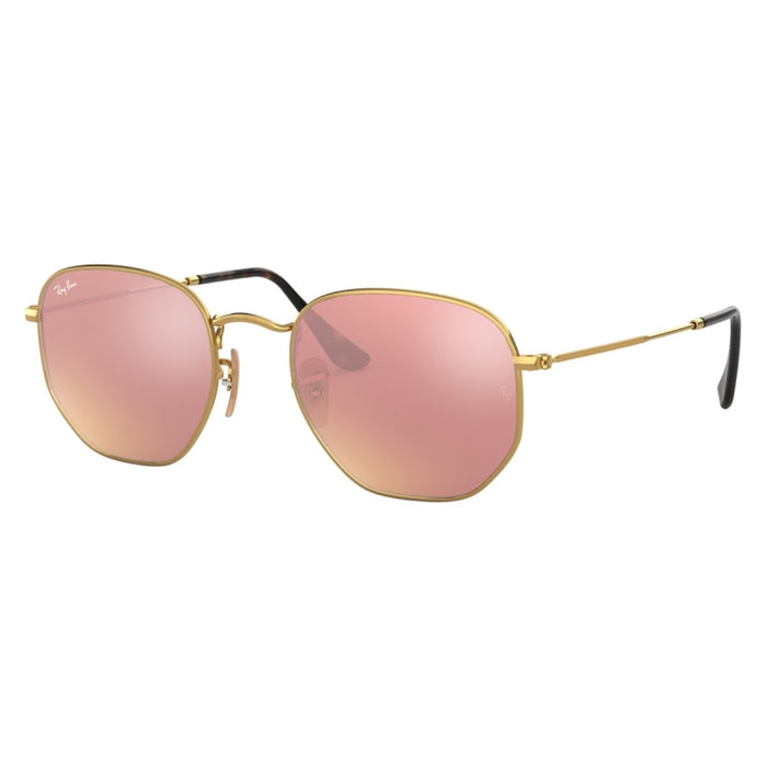 Rayban Hexagonal Flat - Arista/Copper Flash - 51Mm