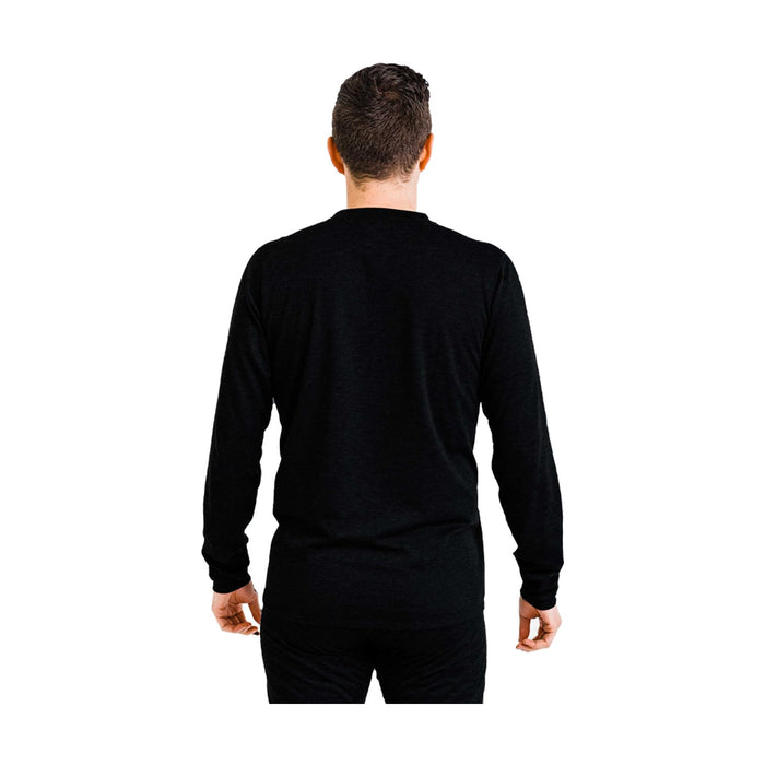 Polarmax Double Layer Crew Mens Black Large