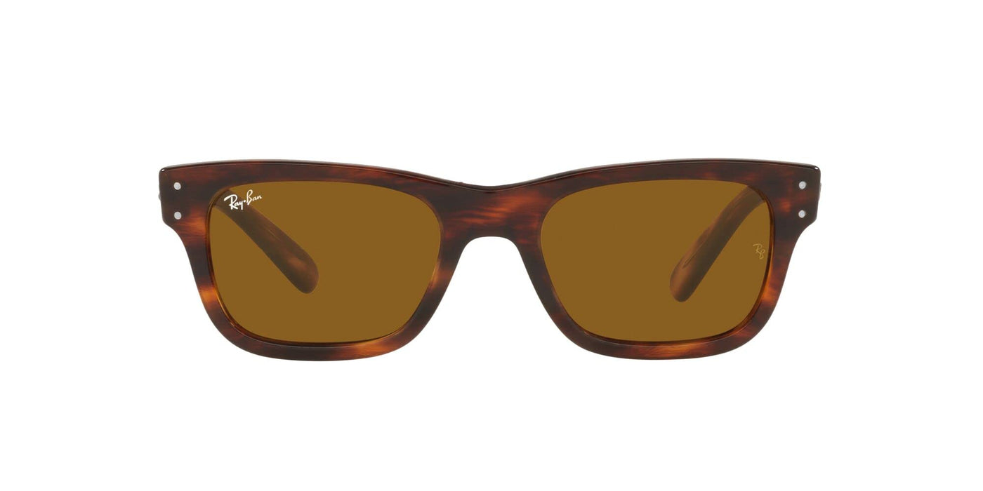 Rayban Mr Burbank Striped Havana/Brown 55