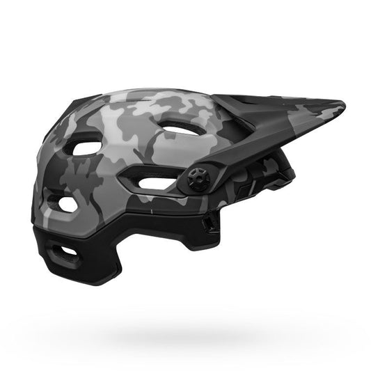 Bell Bike Super Dh MIPS Spherical Bicycle Helmets Matte/Gloss Black Camo Small