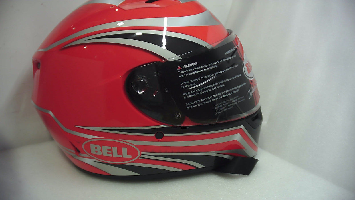 Bell Moto Qualifier Red/Silver Conduit X-Large - Open Box (Without Box)