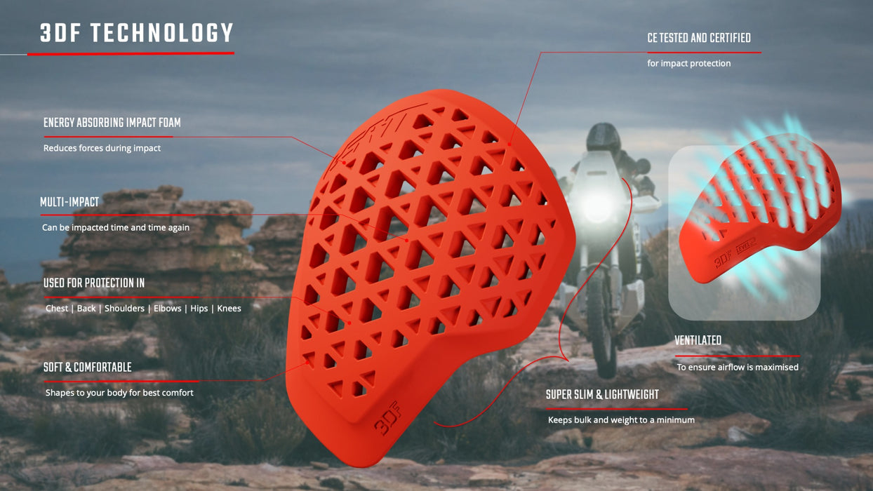 Leatt 3DF Hybrid EXT Bicycle Knee & Shin Pads