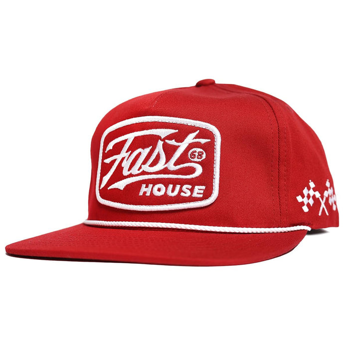 Fasthouse Carrera Hat Red