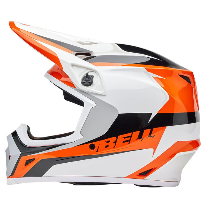 Bell Moto MX-9 MIPS Orange/White Rift X-Large