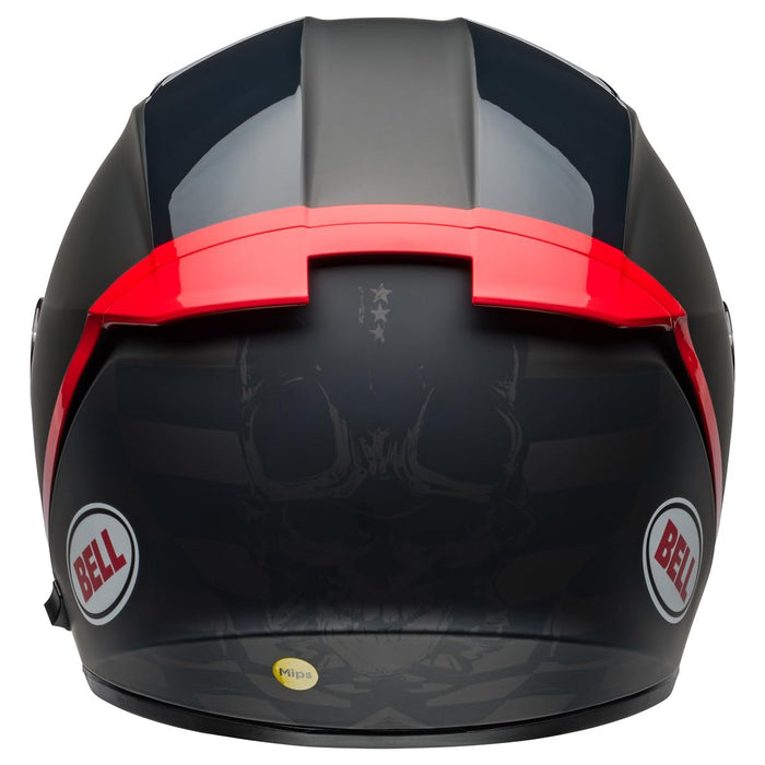 Bell Moto Lithium MIPS Matte/Gloss Black Red Hrtlck X-Large