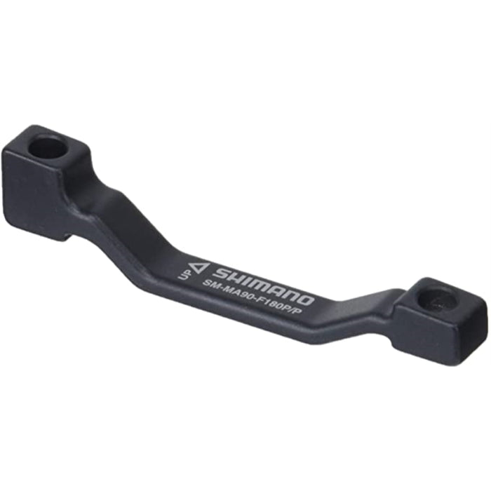 SHIMANO MOUNT ADAPTER FOR DISC BRAKE CALIPER, SM-MA90-F203P/PM, Post Mount to Post Mount, 180mm to 203mm