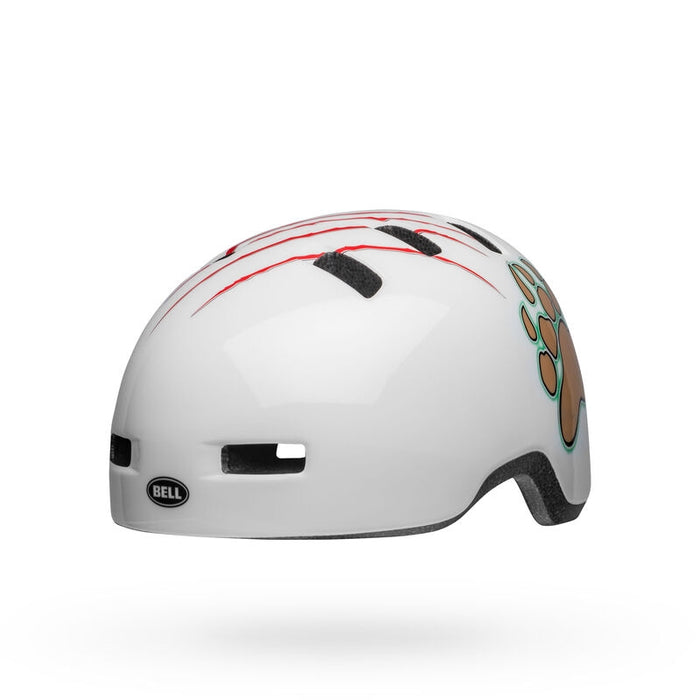 Bell Bike Lil Ripper Bicycle Helmets Grizzly Gloss White T