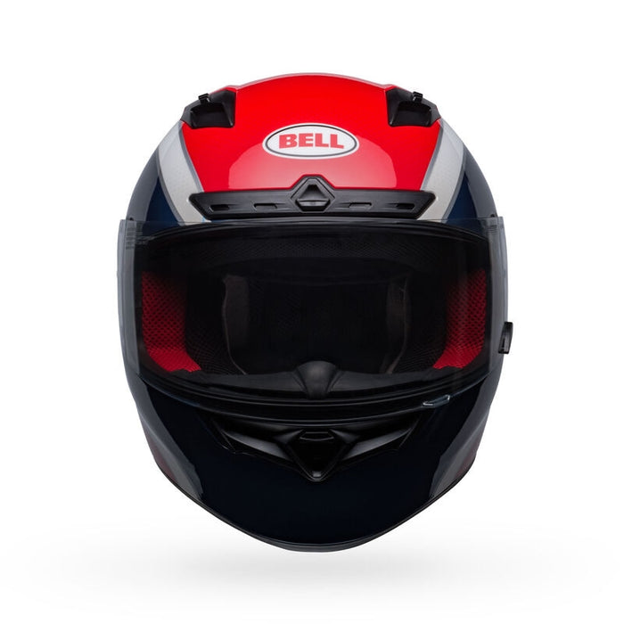 Bell Moto Qualifier DLX MIPS Classic Gloss Navy/Red Large