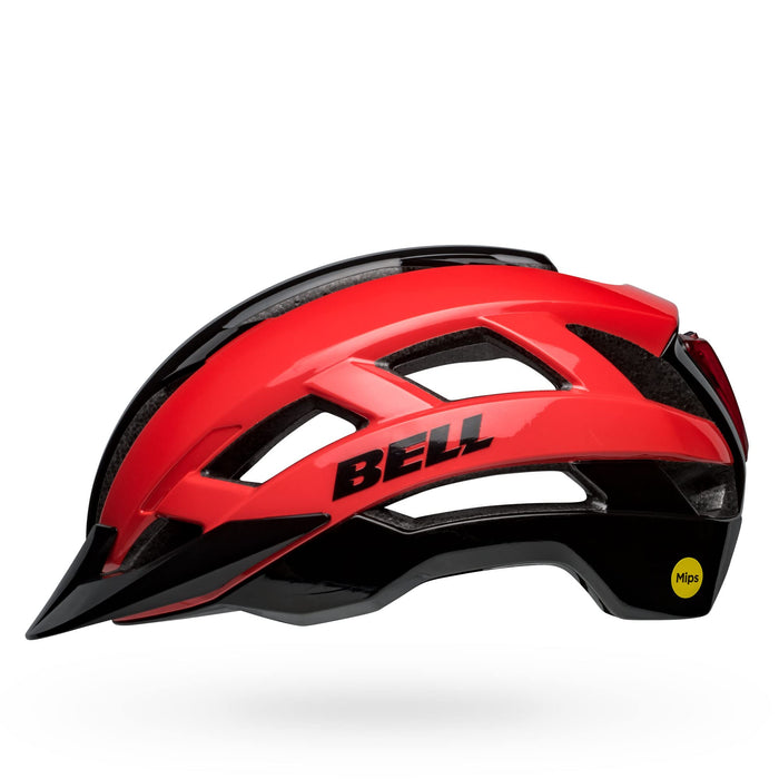 Bell Bike Falcon XRV LED MIPS Bicycle Helmets Gloss Red/Black Large