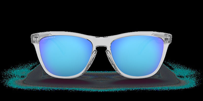 Oakley Frogskins Crystal Clear W/ Prizm Sapphire