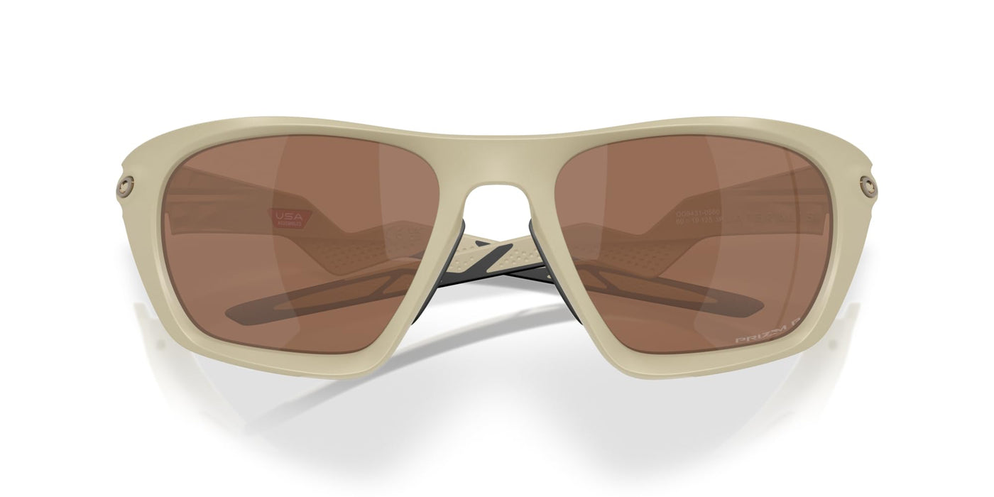 Oakley Lateralis Matte Sand/Tungsten Polarized