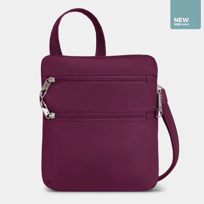 Travelon AT Classic Slim Double Zip Lifestyle Crossbody & Totes