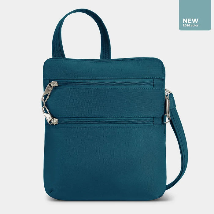 Travelon AT Classic Slim Double Zip Lifestyle Crossbody & Totes