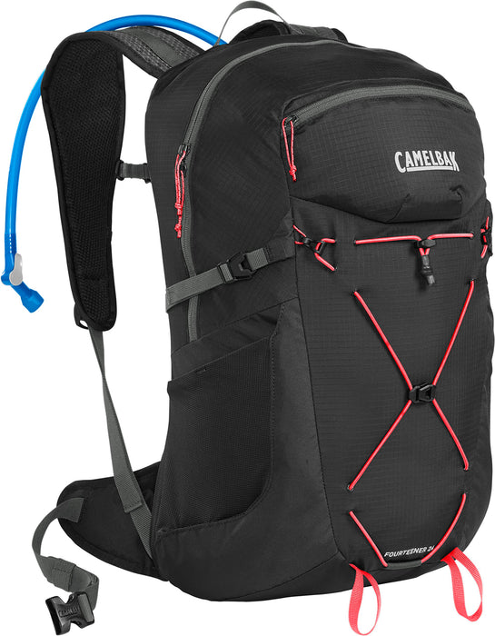 Camelbak Women's Fourteener 24 100oz Black/Fiery Coral