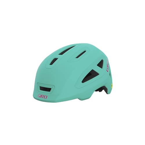 Giro Scamp MIPS II Youth Bicycle Helmets Matte Screaming Teal Small