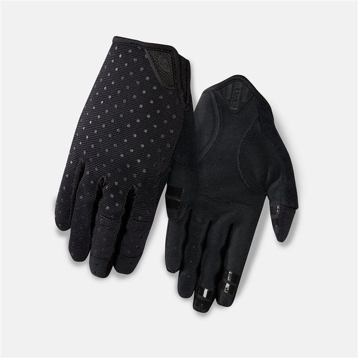 Giro La Dnd Womens Bicycle Gloves Black Dots Large