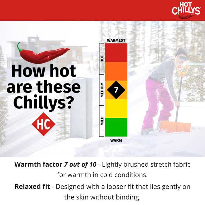 Hot Chillys Woclima-Tek Tight Womens Grey Heather Large